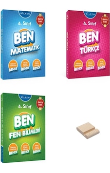 4. Sınıf Ben Serisi Etkinlikli Konu Özetli Matematik Türkçe Ve Fen 3lü Set Soru Bankası 4. Sınıf Ben Serisi Etkinlikli Konu Özetli Matematik Türkçe Ve Fen 3lü Set Soru Bankası