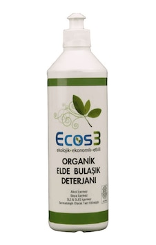 Ecos3 Organik Elde Sıvı Bulaşık Deterjanı 3 x 500 ML Ecos3 Organik Elde Sıvı Bulaşık Deterjanı 3 x 500 ML