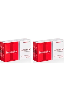 İmuneks Farma Inflamax® Optimize Zerdeçöp Takviye Edici Gıda x 2 Adet İmuneks Farma Inflamax® Optimize Zerdeçöp Takviye Edici Gıda x 2 Adet