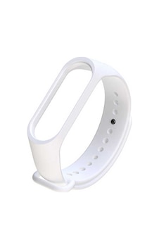 Xiaomi Mi Band 4 Uyumlu Omsy Kordon-beyaz Xiaomi Mi Band 4 Uyumlu Omsy Kordon-beyaz