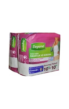 Depend Kadın Emici Külot M 10 + 10 Adet Depend Kadın Emici Külot M 10 + 10 Adet