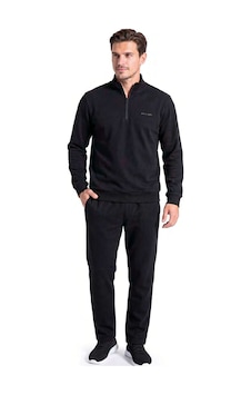 Pierre Cardin 6116 Erkek Uzun Kollu Quarter Zip Eşofman Takımı-siyah Pierre Cardin 6116 Erkek Uzun Kollu Quarter Zip Eşofman Takımı-siyah