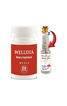 Welldia Prost Pro Caps 1 Kutu Erkeklere Özel Formüllü 20li Takviyelik Kapsüller + Afrodizayn Yağı Welldia Prost Pro Caps 1 Kutu Erkeklere Özel Formüllü 20li Takviyelik Kapsüller + Afrodizayn Yağı