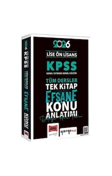Yargı Yayınları 2026 Kpss Lise Ön Lisans Efsane Konu Anlatımlı Tek Kitap Yargı Yayınları 2026 Kpss Lise Ön Lisans Efsane Konu Anlatımlı Tek Kitap