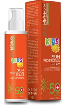 Sunbreeze Kids Nemlendirici Güneş Kremi SPF50+ 100 ML Sunbreeze Kids Nemlendirici Güneş Kremi SPF50+ 100 ML
