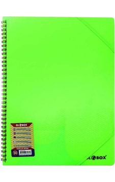 GLOBOX SPİRALLİ LASTİKLİ SUNUM DOSYASI 30 SAYFA GLOBOX SPİRALLİ LASTİKLİ SUNUM DOSYASI 30 SAYFA