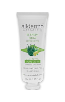Alldermo Aloe Vera Zeytinyağı El Bakım Kremi 30 ML Alldermo Aloe Vera Zeytinyağı El Bakım Kremi 30 ML