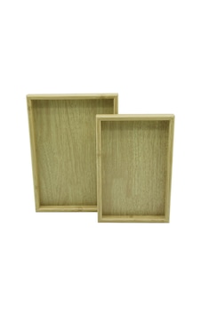 Pablito Home Pbt-362 Açık Kahverengi 2'li Set Dikdörtgen Ahşap Bambu Sunum Tepsisi 20x30cm - 25x35cm - Derinlik: 2cm - 20'li Paket Pablito Home Pbt-362 Açık Kahverengi 2'li Set Dikdörtgen Ahşap Bambu Sunum Tepsisi 20x30cm - 25x35cm - Derinlik: 2cm - 20'li Paket