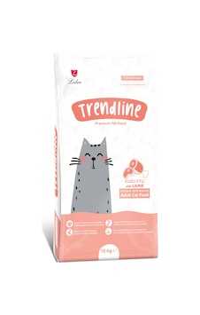 Trendline Kuzu Etli Yetişkin Kedi Maması 10 KG Trendline Kuzu Etli Yetişkin Kedi Maması 10 KG