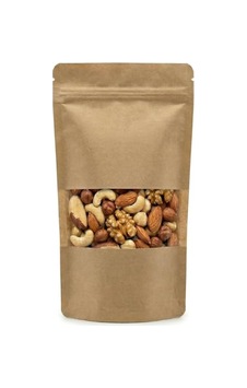 Kraft Doypack Kilitli Poşet, 11x18,5 Cm Boyutunda, 50 Adet Küçük Torba 0 Kraft Doypack Kilitli Poşet, 11x18,5 Cm Boyutunda, 50 Adet Küçük Torba 0