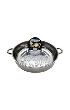 No-3 - 30cm Basık Süzek Metal Süzgeç Çok Renkli No-3 - 30cm Basık Süzek Metal Süzgeç Çok Renkli