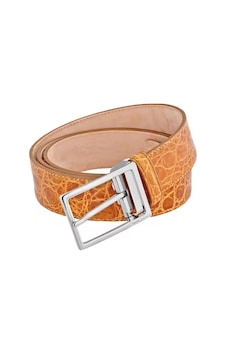 S.t. Dupont Ligne D Croco Dandy Kemer 56147 Turuncu S.t. Dupont Ligne D Croco Dandy Kemer 56147 Turuncu