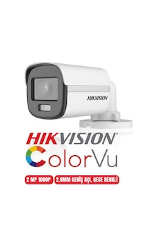 Ds-2ce10df0t-pf 2mp 2.8mm Sabit Lens Ahd Colorvu Renkli Bullet Kamera Ses Yok Ds-2ce10df0t-pf 2mp 2.8mm Sabit Lens Ahd Colorvu Renkli Bullet Kamera Ses Yok