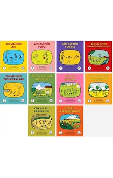 Cin Ali Serisi (10 Kitap) - Rasim Kaygusuz - Cin Ali Yayınları Cin Ali Serisi (10 Kitap) - Rasim Kaygusuz - Cin Ali Yayınları