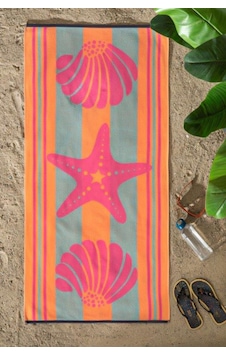 Özdilek Pink Shell Plaj Havlusu Özdilek Pink Shell Plaj Havlusu