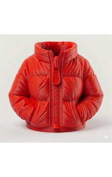 Klc Tasarım Gerçek Şişme Mont Tasarımlı Yüksek Kaliteli 3d Baskı Kalemlik, 8,5 Cm Yükseklik Kırmızı Klc Tasarım Gerçek Şişme Mont Tasarımlı Yüksek Kaliteli 3d Baskı Kalemlik, 8,5 Cm Yükseklik Kırmızı
