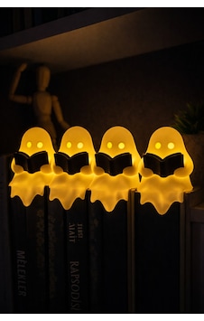 4 Lü Led Mumlu Kitap Okuyan Hayalet Dekoratif Gece Lambası Masa Oda Aydınlatma Diğer 4 Lü Led Mumlu Kitap Okuyan Hayalet Dekoratif Gece Lambası Masa Oda Aydınlatma Diğer