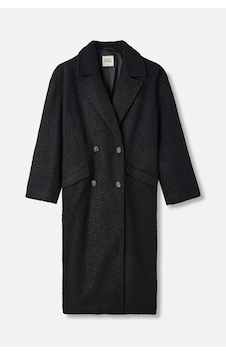 Mudo Kadın Kadın Siyah Oversize Uzun Kaşe Kaban 1264355 Mudo Kadın Kadın Siyah Oversize Uzun Kaşe Kaban 1264355