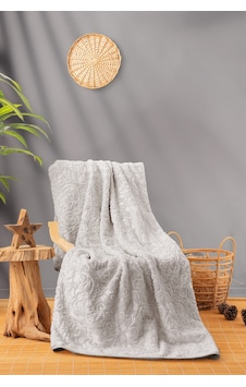 Cotton Box Emboss Çift Kişilik Battaniye Taş Cotton Box Emboss Çift Kişilik Battaniye Taş