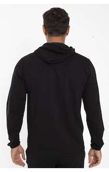 Crozwise Pamuklu Kapşonlu Erkek Sweatshirt Siyah Crozwise Pamuklu Kapşonlu Erkek Sweatshirt Siyah