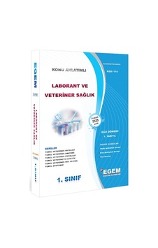 Egem Aöf Laborant Ve Veteriner Sağlık 1. Sınıf Güz Konu Soru Egem Aöf Laborant Ve Veteriner Sağlık 1. Sınıf Güz Konu Soru