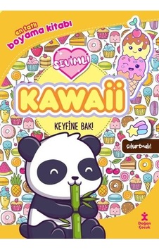 Sevimli Kawaii-Keyfine Bak! En Tatlı Boyama Kitabı - Çıkartmalı!- Doğan Çocuk Sevimli Kawaii-Keyfine Bak! En Tatlı Boyama Kitabı - Çıkartmalı!- Doğan Çocuk