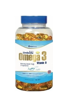 Green Store Umberalla Omega 3 Balık Yağı 200 Kapsül Green Store Umberalla Omega 3 Balık Yağı 200 Kapsül
