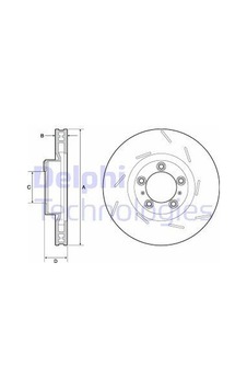 DELPHI BG9127C ÖN FREN DİSKİ SAĞ TEKLI PAKET PORSCHE PANAMERA 09 DELPHI BG9127C ÖN FREN DİSKİ SAĞ TEKLI PAKET PORSCHE PANAMERA 09