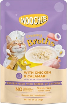 Moochıe - 515 - Çorba Kedı Ödülü Tavuk-kalamar 40 Gr X - Glblseme - 4 Adet Moochıe - 515 - Çorba Kedı Ödülü Tavuk-kalamar 40 Gr X - Glblseme - 4 Adet