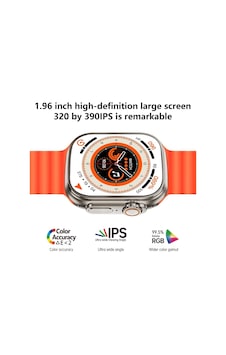 Ws28 Ultra 49mm Siri Ateş Nabız Ölçer Akıllı Saat Lisinya