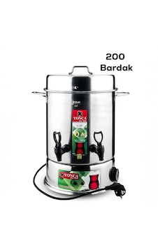 Lines Yonca 200 Bardak Elektrikli Çay Otomatı Semaver Çay Makinesi