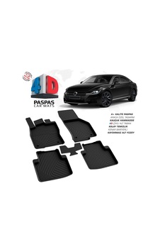 Vw Arteon 4d Araca Özel Havuzlu Kauçuk Paspas 2017 Ve Üzeri