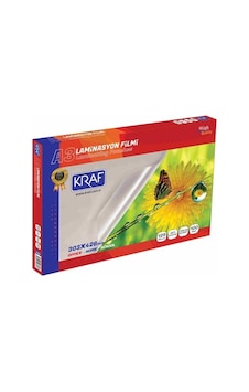 Kraf Laminasyon Filmi Parlak A3 100Mic 100Lu 2131 N11.288