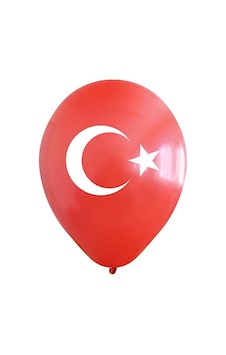 Helyuma Uyumlu Ay Yıldız Bayrak Baskılı Balon 12 İnch 100 Adet Tü Çok Renkli Helyuma Uyumlu Ay Yıldız Bayrak Baskılı Balon 12 İnch 100 Adet Tü Çok Renkli