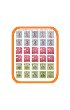 Boyama Kitabı Seti 30 Kitap Boyama Kitabı Seti 30 Kitap