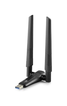 Usb Wıfı Adaptor Ac1200 2.4ghz&amp 5ghz Rtl8812bu Wifi5 Siyah Uac20