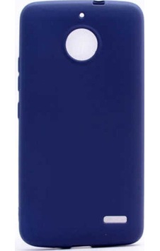 Lenovo Moto E4 Kılıf Zore Premier Silikon Kapak Lacivert Lenovo Moto E4 Kılıf Zore Premier Silikon Kapak Lacivert