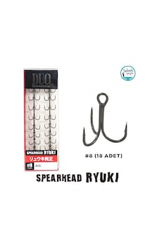 Duo Spearhead Ryuki Üçlü İğne 8 18 Adet Duo Spearhead Ryuki Üçlü İğne 8 18 Adet