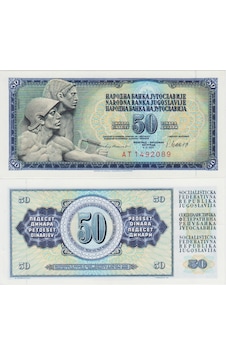 Yugoslavya 50 Dinar 1981 Tito Dönemi. Çil. Yugoslavya 50 Dinar 1981 Tito Dönemi. Çil.