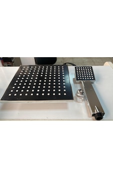 Çankaya Robot Duş Sistemi / Tepe Duş Sistemi Başlığı /kafası+el Duşu Başlığı Takım Gümüş Çankaya Robot Duş Sistemi / Tepe Duş Sistemi Başlığı /kafası+el Duşu Başlığı Takım Gümüş