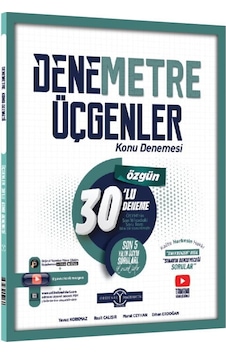 Orijinal Yayınları Tyt Üçgenler Denemetre 30 Lu Konu Denemesi