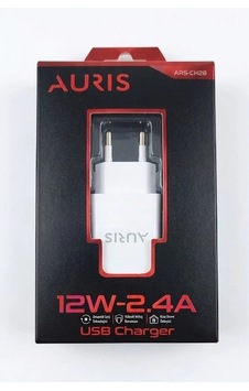 Auris Ch28 Usb Şarj Başlığı 12w- Hızlı 2.4 A Auris Ch28 Usb Şarj Başlığı 12w- Hızlı 2.4 A