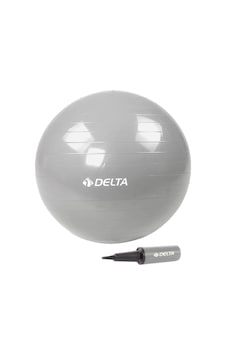 Delta 55 Cm. Pilates Topu + Pompa-gümüş Delta 55 Cm. Pilates Topu + Pompa-gümüş
