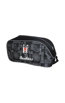 Beşiktaş Siyah Beyaz Ayakkabı Çantası Beşiktaş Siyah Beyaz Ayakkabı Çantası