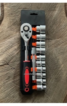 Tiger 1/2 Lokma Takımı Lokma Seti 12 Parça Chrome Vanadyum Çelik Tiger 1/2 Lokma Takımı Lokma Seti 12 Parça Chrome Vanadyum Çelik