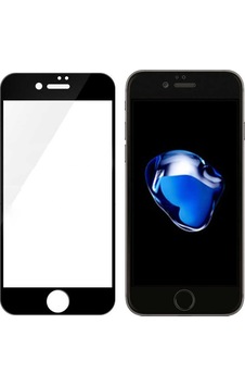 Apple Uyumlu iPhone 8 Plus Zore 3D Muzy Temperli Cam Ekran Koruyucu-Siy Apple Uyumlu iPhone 8 Plus Zore 3D Muzy Temperli Cam Ekran Koruyucu-Siy