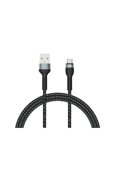 Forzacase FC311 Micro USB 2.4A 1 M Örgülü Şarj Ve Data Kablosu Forzacase FC311 Micro USB 2.4A 1 M Örgülü Şarj Ve Data Kablosu