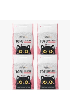 Reflex Tofu Bebek Pudrası Kokulu Kedi Kumu 4 X 7 Lt Reflex Tofu Bebek Pudrası Kokulu Kedi Kumu 4 X 7 Lt
