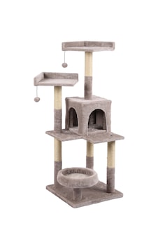 Tommy - 833 - Çok Katlı Lüks Kedi 45x45x121 Evli - Csmo-tex - Tırmalama Bej Tommy - 833 - Çok Katlı Lüks Kedi 45x45x121 Evli - Csmo-tex - Tırmalama Bej