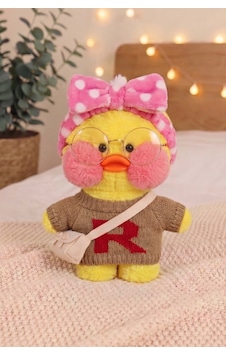 Vizon Kazaklı Lalafa Sevimli Ördek Peluş Oyuncak Çok Renkli Vizon Kazaklı Lalafa Sevimli Ördek Peluş Oyuncak Çok Renkli